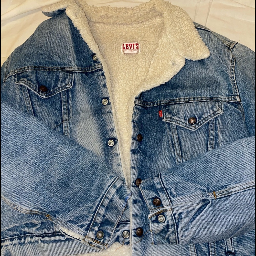 Levis Sherpa Jean Jacket